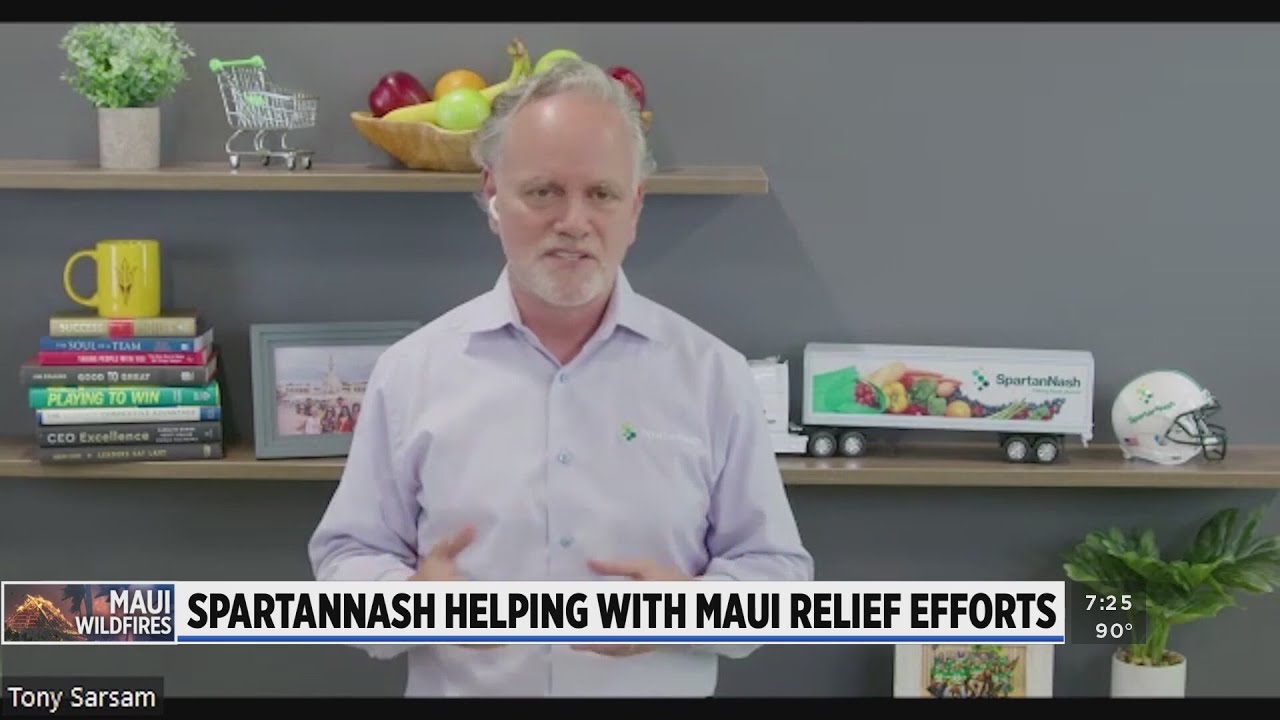 Spartannash Sending Supplies To Help Maui Residents | Battle Creek News