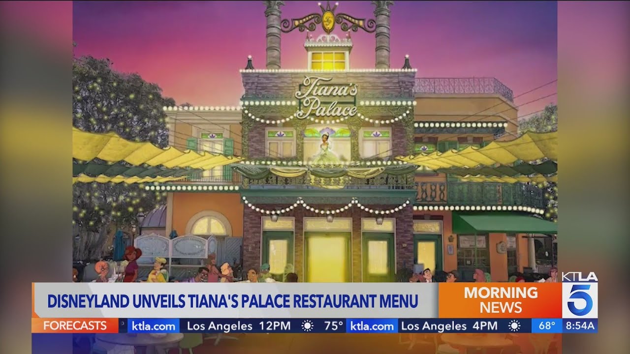 Disneyland Releases Menu For Tiana’s Palace Restaurant