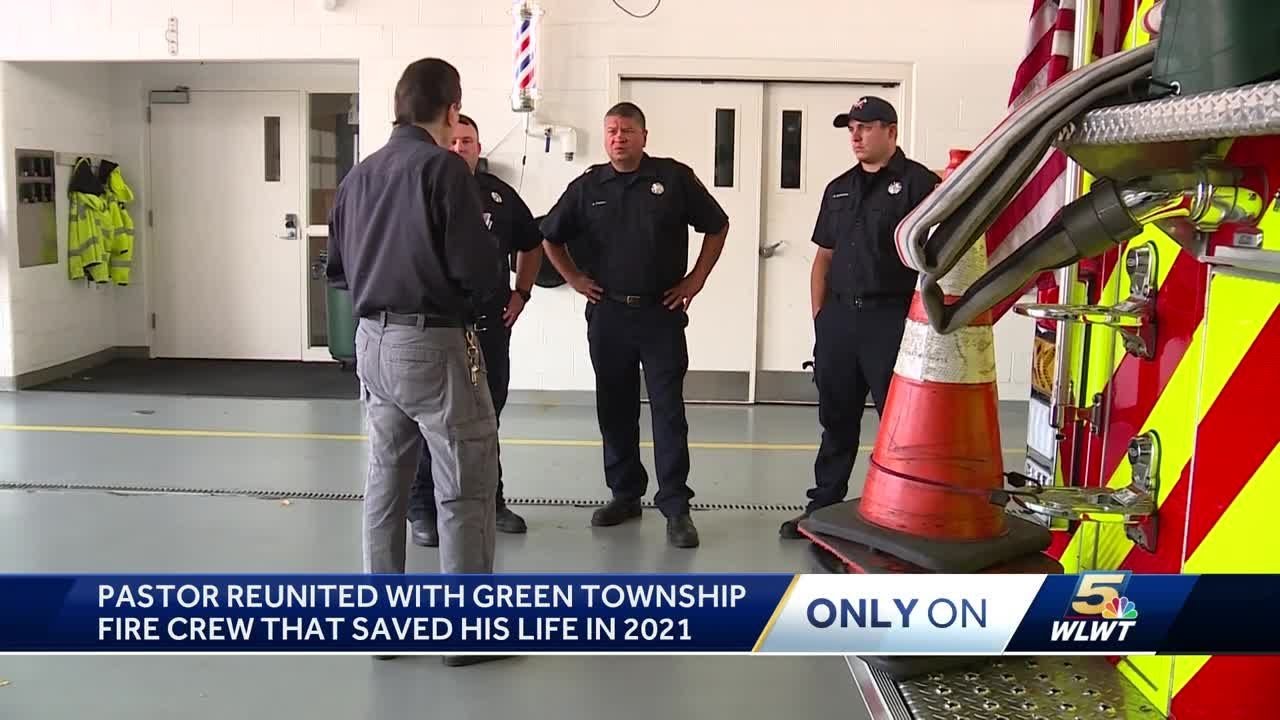 Local Pastor Reunites With Green Township Paramedics Who Saved His Life