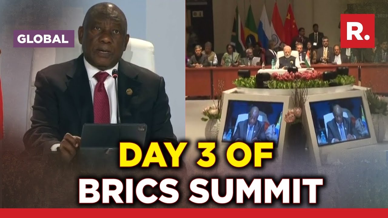 Brics Summit 2023: ‘we Are Concerned About Ongoing Conflicts In The World’ | Cyril Ramaphosa