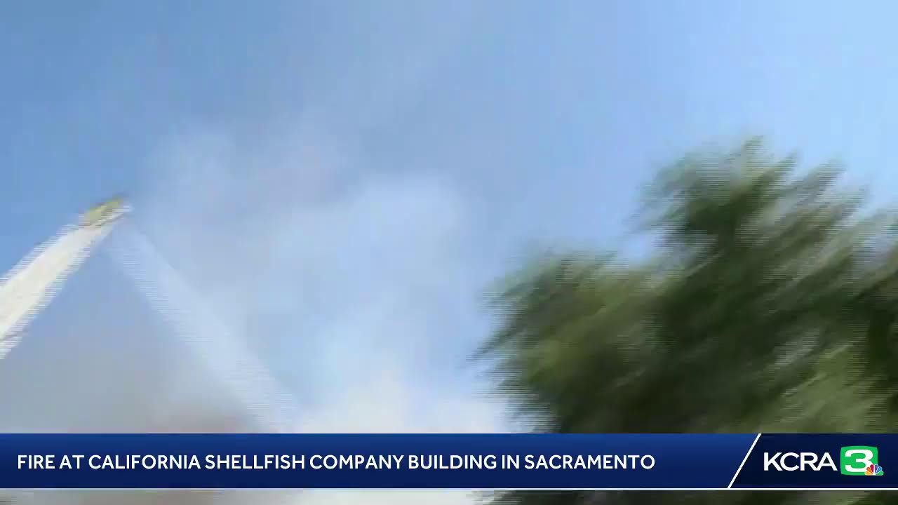 Live | Here’s A Live Look As Crews Continue To Battle The Fire That Sparked At The California She…