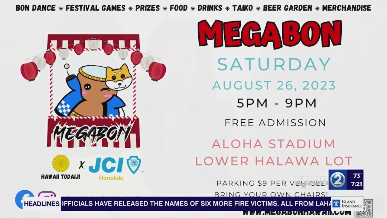 Megagon Will Feature Food, Bon Dance And More