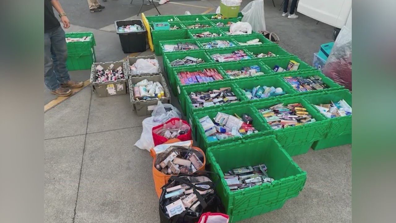 Chp Recovers Stolen Merchandise Sold At Flea Markets