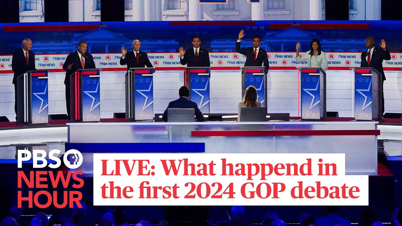 Watch Live: Newshour Answers Your Questions On Trump And The First Gop Debate