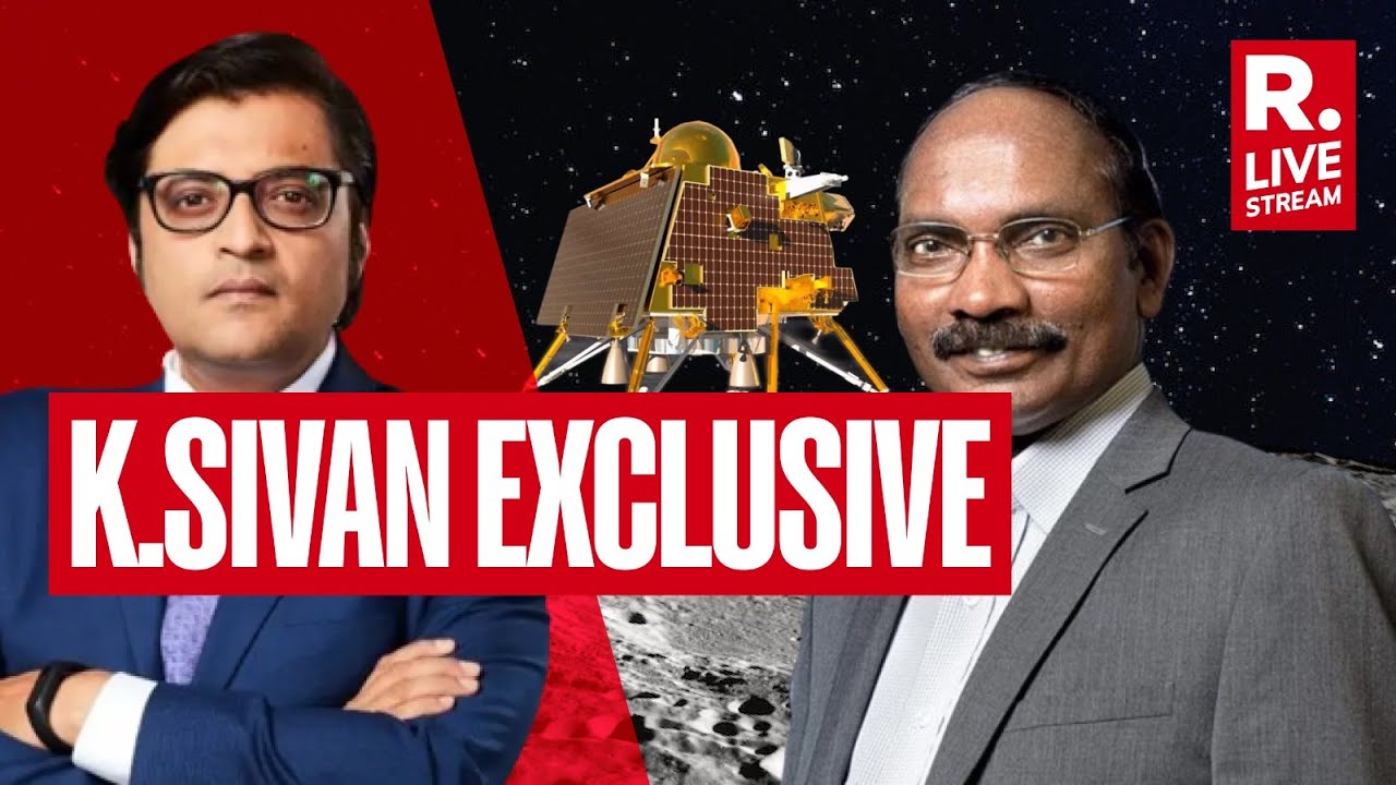 Arnab Speaks Exclusively To Former Isro Chief K Sivan On Success Of Chandrayaan 3 | Republic Tv Live