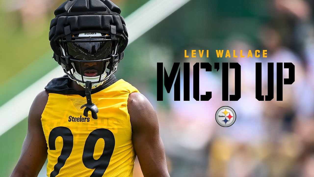 Mic’d Up: Levi Wallace Mic’d Up During Training Camp 🎤 #steelers #micdup