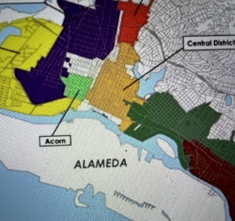 Oakland Downtown Rda Map