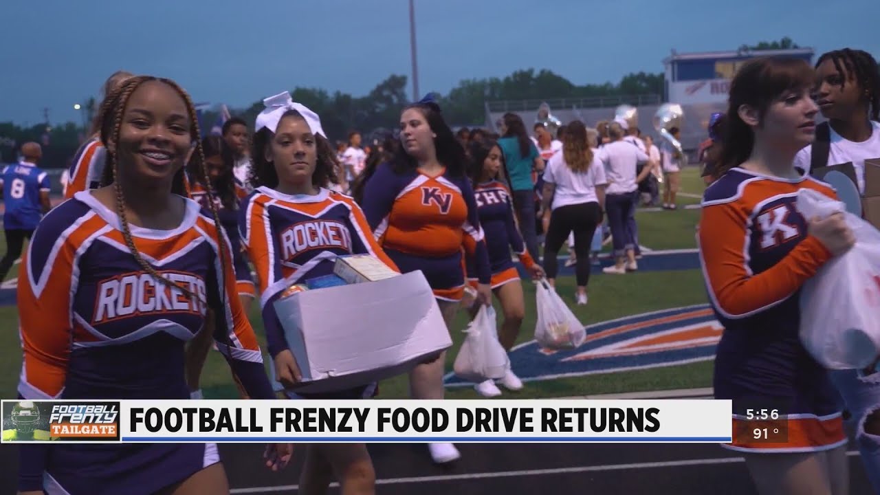 Football Frenzy Food Drive Returns | Battle Creek News