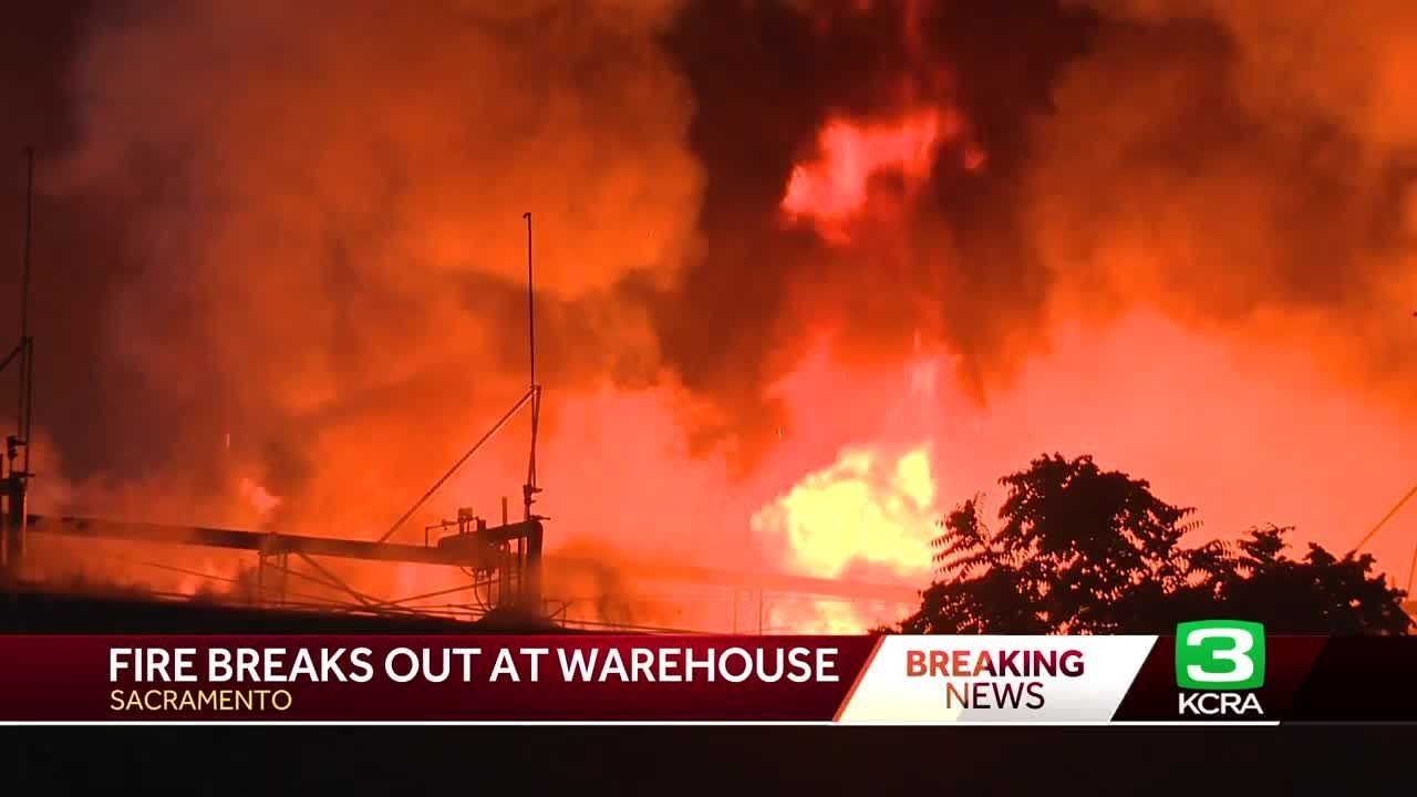 Crews Battle Massive Fire At Old California Shellfish Company