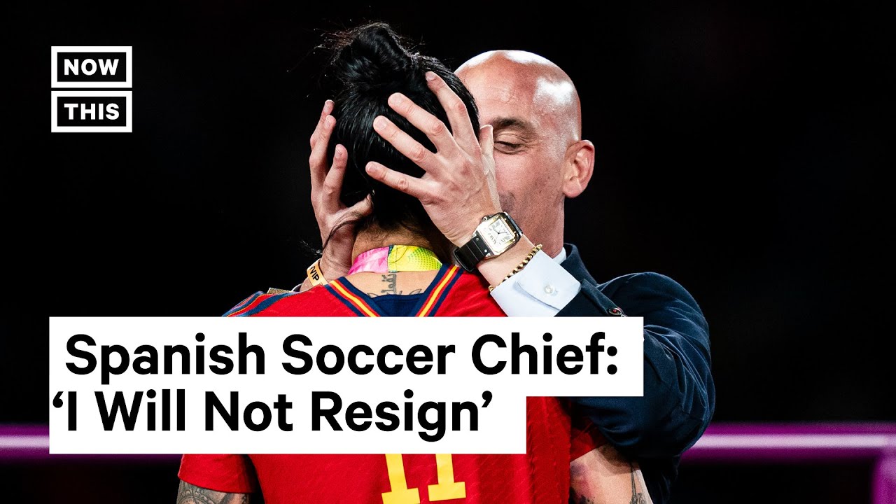 Spanish Soccer Chief Says He Will Not Resign After Kissing Player