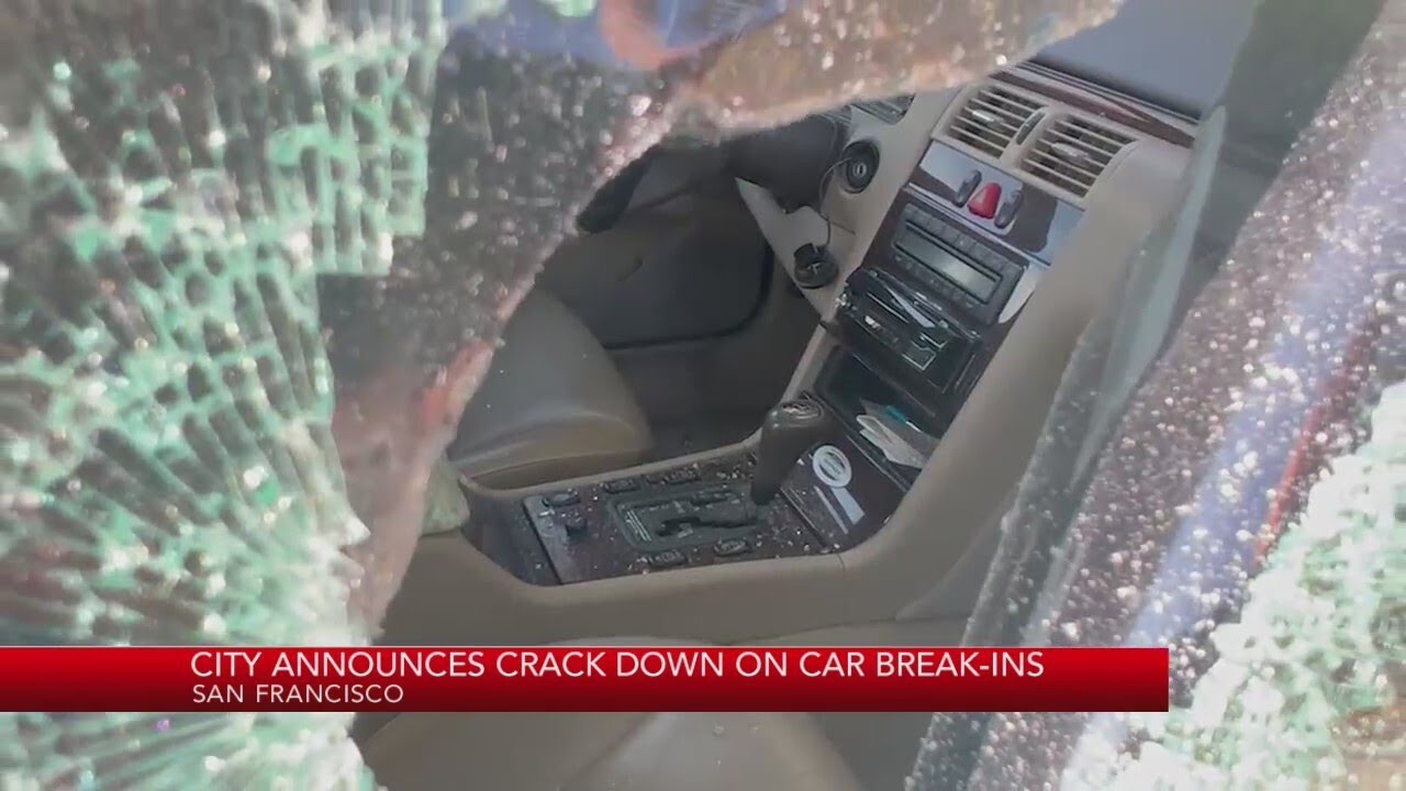 San Francisco Announces Crackdown On Car Break Ins