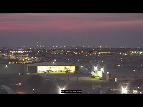 Timelapse: Dallas Love Field Airport