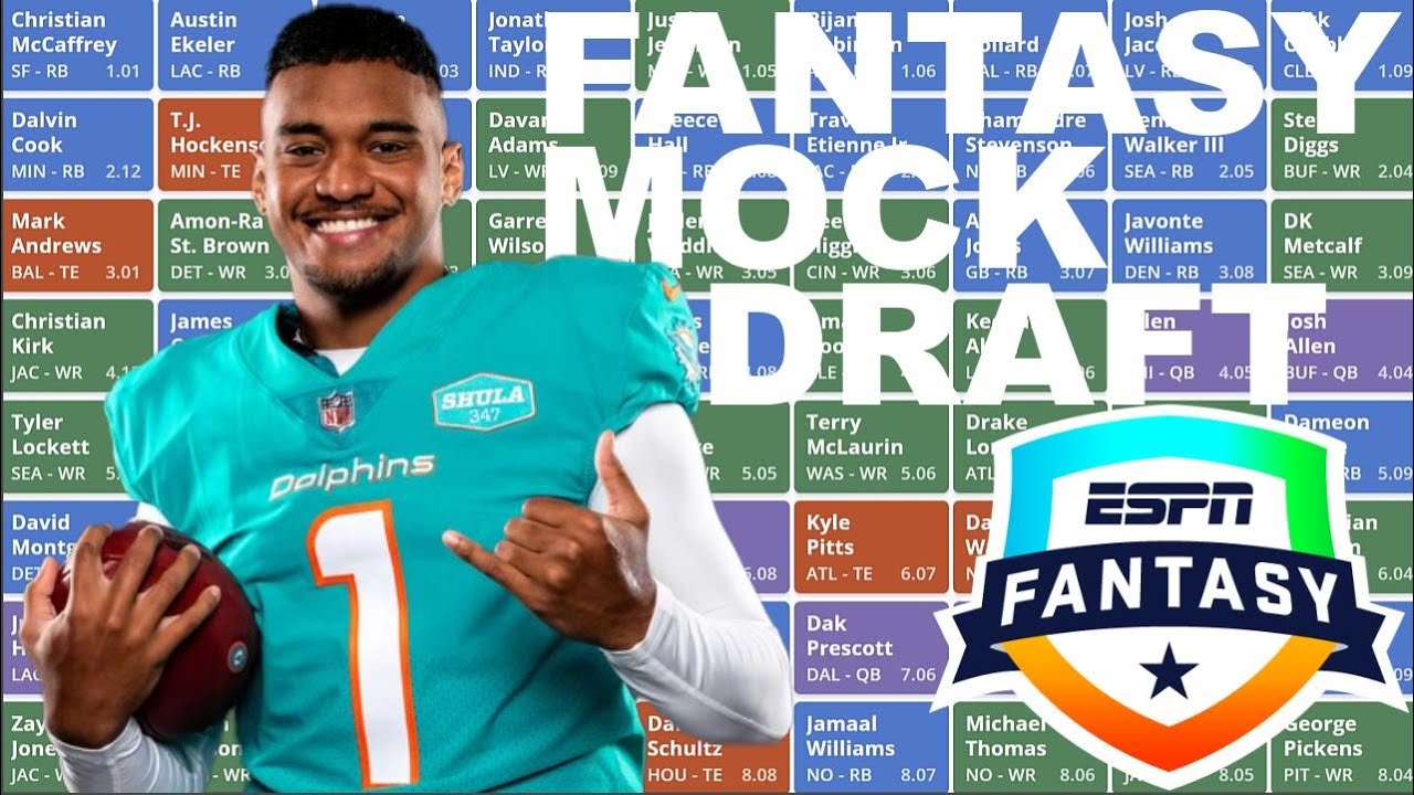 2023 Fantasy Football Mock Draft | 12 Team 1/2 Ppr – 10th Pick