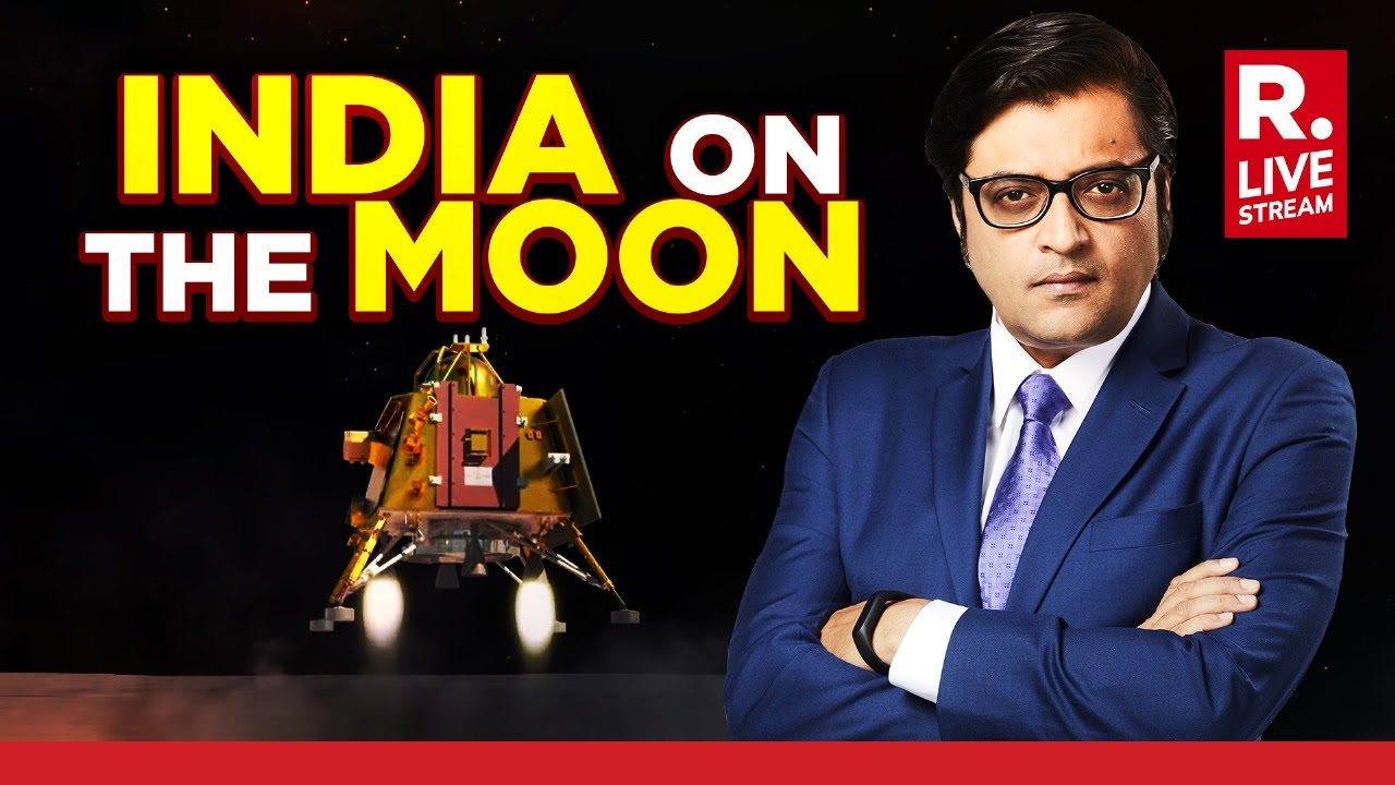 Arnab’s Debate: India Lands On The Moon, Nation Celebrates Historic Victory