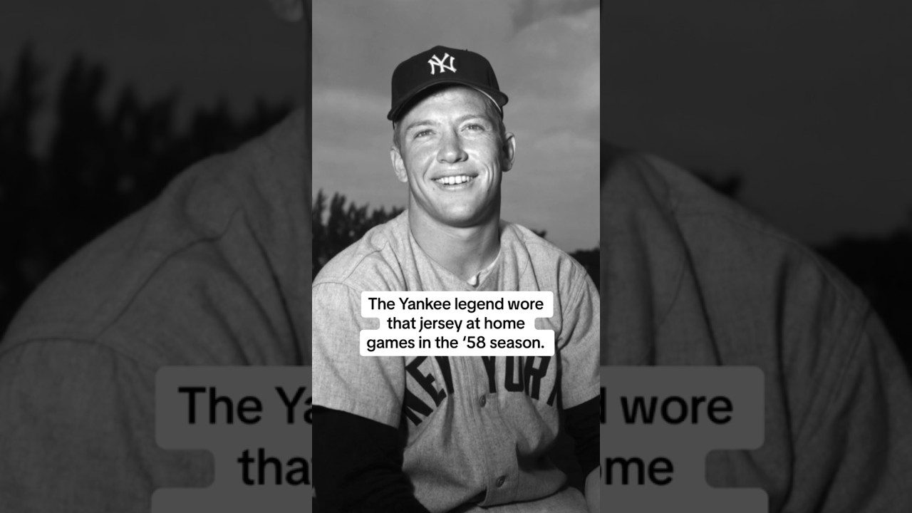 Mickey Mantle’s Yankees Jersey From 1958 Sold For Record Shattering $4.68 Million #shorts