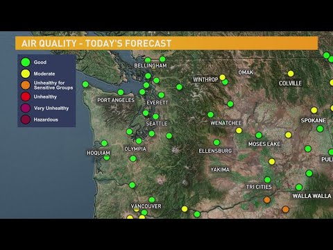 How Latest Smoke Will Impact Seattle Air Quality Forecast