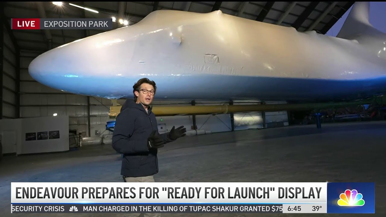 About The Next Big Move For Endeavour At The California Science Center