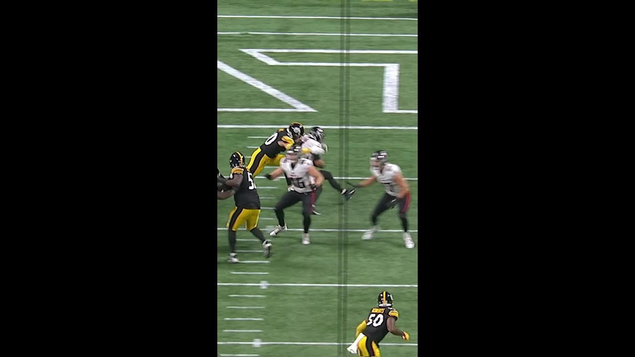 T.j. Watt With A Sack Vs. Atlanta Falcons