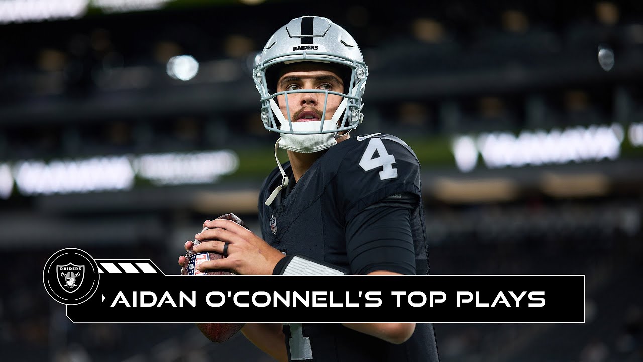 Aidan O’connell’s Top Plays From The 2023 Season | Highlights | Raiders