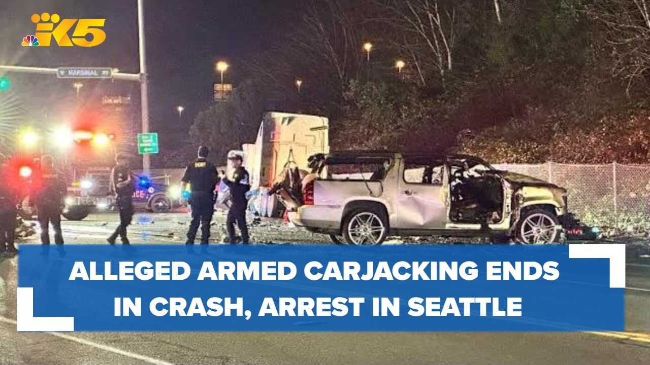 Alleged Armed Carjacking Ends In Crash, Arrest In Seattle’s South Park Neighborhood