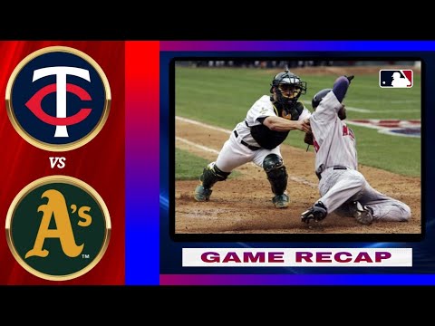 Alsd | Minnesota Twins Vs Oakland Athletics | Game Three | Postseason 2006