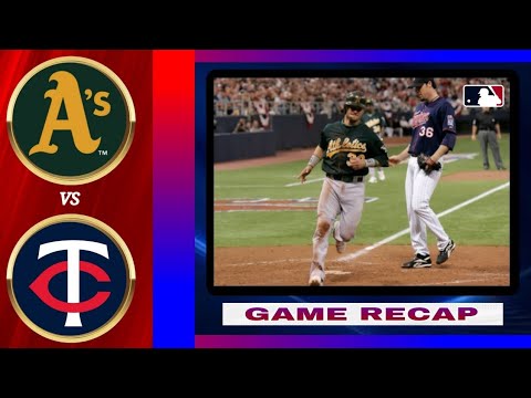 Alsd | Oakland Athletics Vs Minnesota Twins | Game Two | Postseason 2006