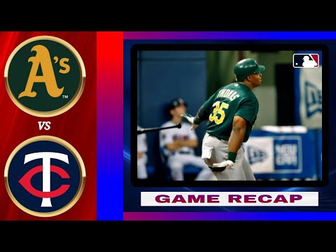 Alsd | Oakland Athletics Vs Minnesota Twins | Game One | Postseason 2006