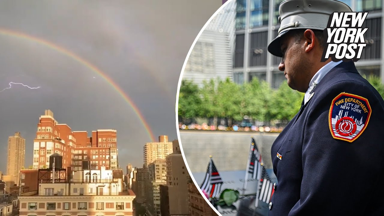 Amazing Double Rainbow Appears Over Nyc On 9/11: ‘most Insane Thing I’ve Ever Seen’