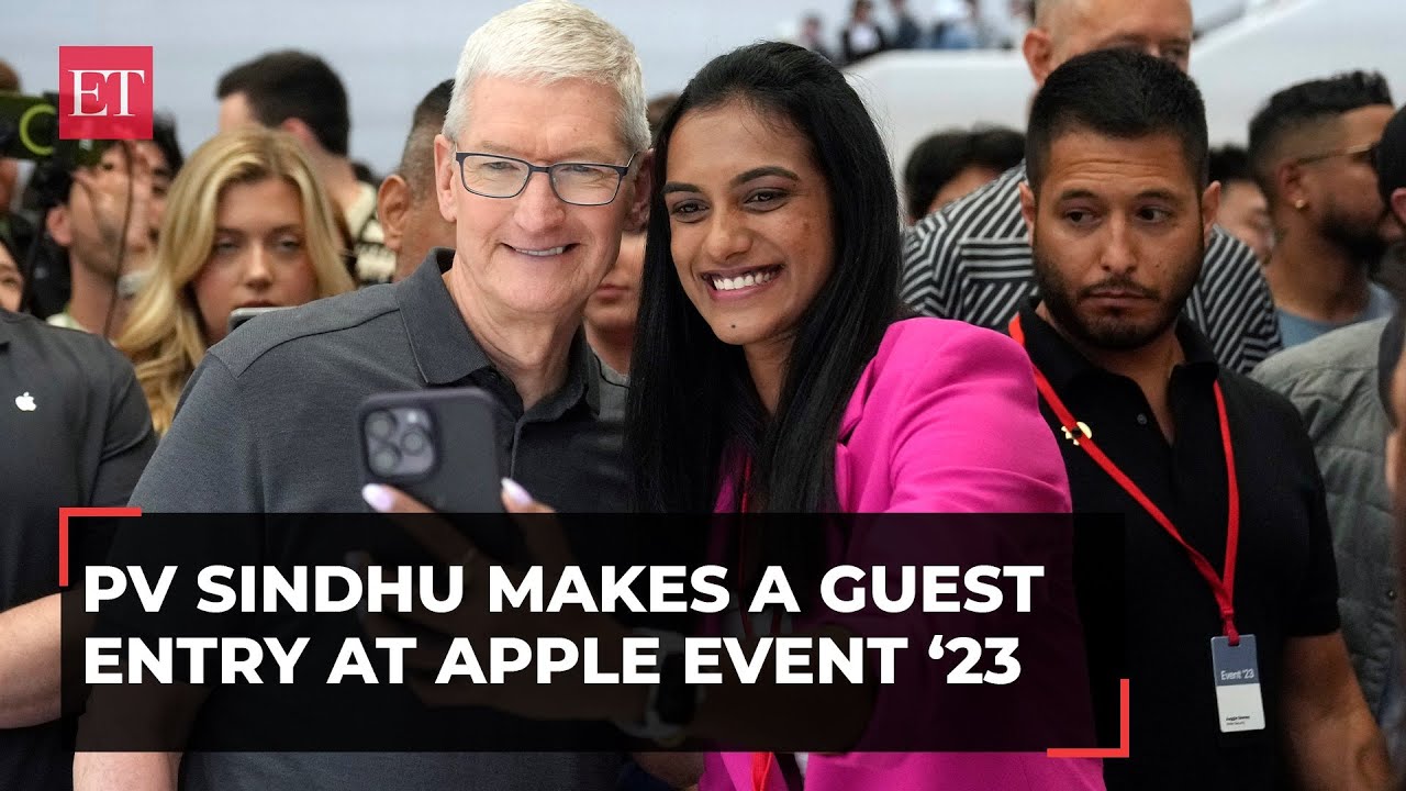 Apple ‘wonderlust’ Event: India’s Ace Shuttler Pv Sindhu Makes A Guest Entry At Steve Jobs Theatre | Econ Times