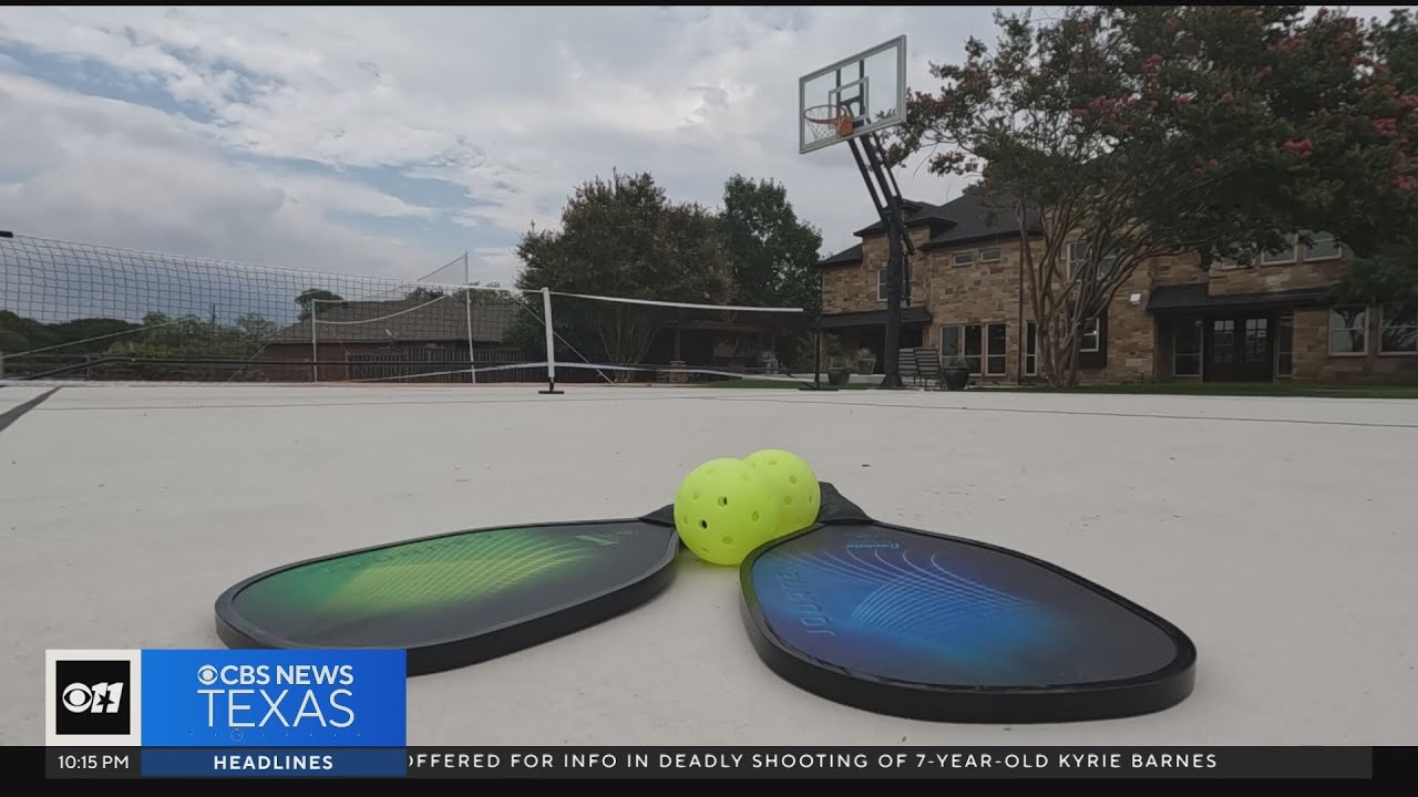 As Pickleball Popularity Rises, North Texas Homeowners Are Building Their Own Courts | Dallas News