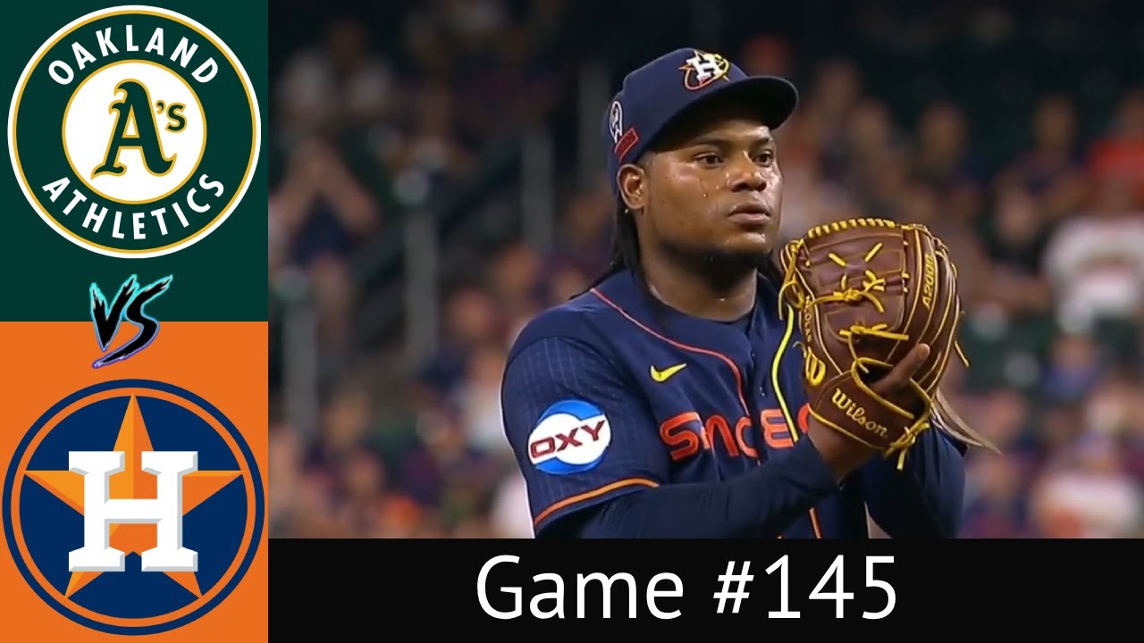 Astros Vs Athletics Condensed Game 9/11/23