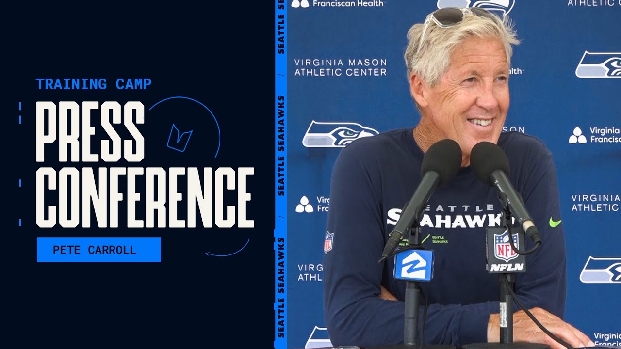 Pete Carroll: “we Have To Keep Growing” | Press Conference – August 24, 2023