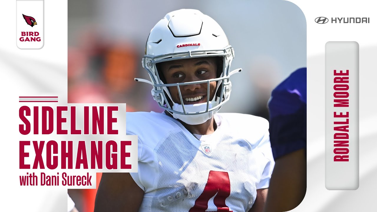 Sideline Exchange Rondale Moore | Arizona Cardinals