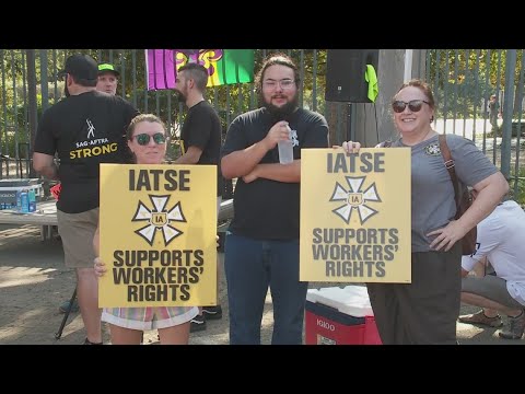 150 Louisiana Actors And Writers Rally In New Orleans As Strikes Continue | New Orleans News