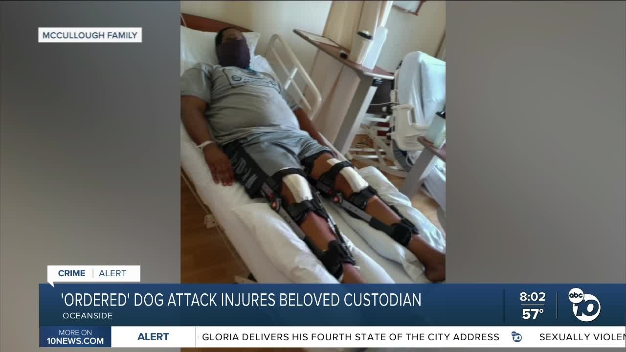 Beloved School Custodian: ‘ordered’ Dog Attack In Oceanside Motivated By Hate | San Diego News