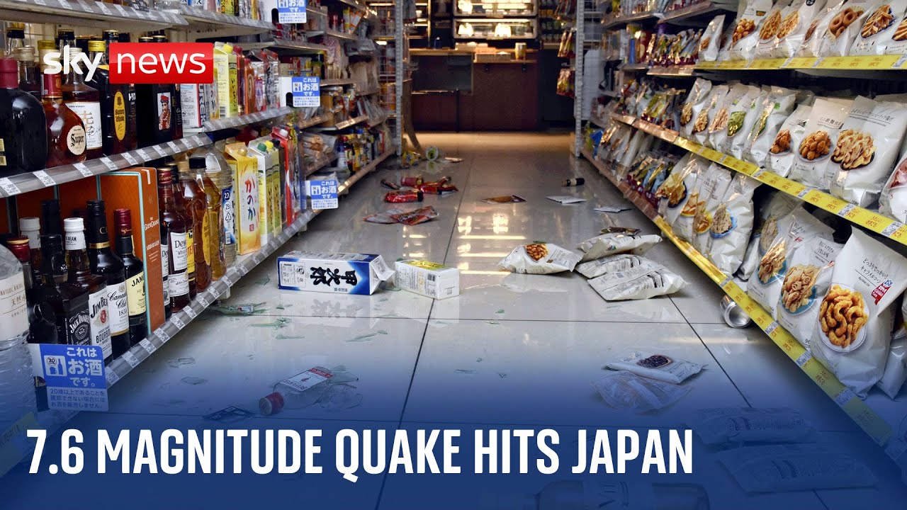 Breaking: Japan Issues Tsunami Warning After Earthquakes