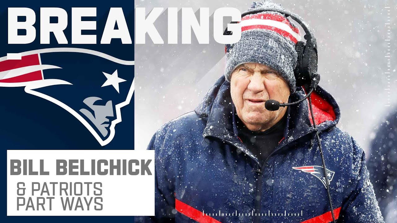 Breaking: Patriots And Head Coach Bill Belichick Expected To Part Ways After 24 Seasons