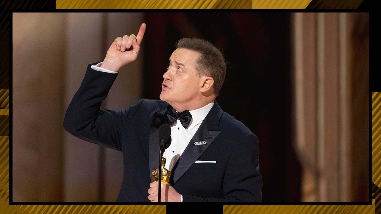 Brendan Fraser Wins Best Actor In A Leading Role For ‘the Whale’ | 95th Oscars (2023)