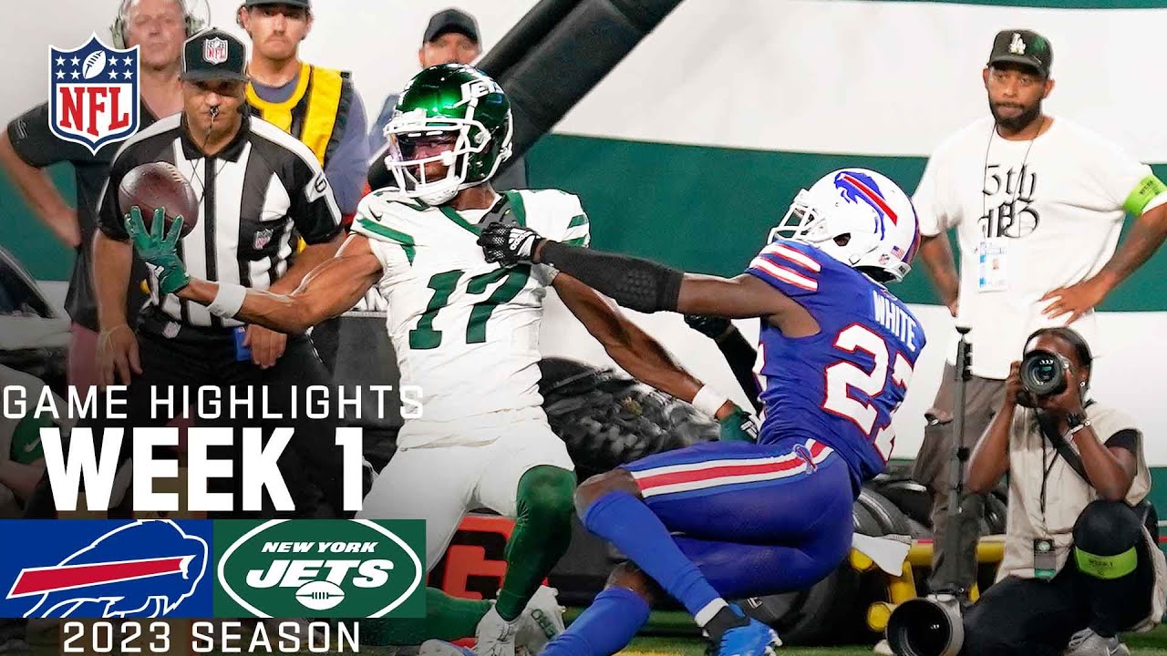 Buffalo Bills Vs. New York Jets | 2023 Week 1 Game Highlights