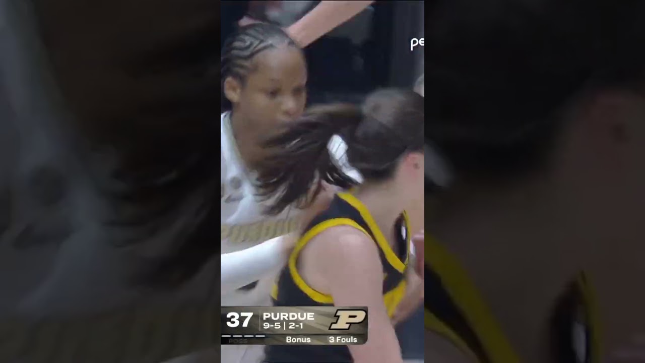 Caitlin Clark Gets Heated After Her Deep And One Is Overturned 😤