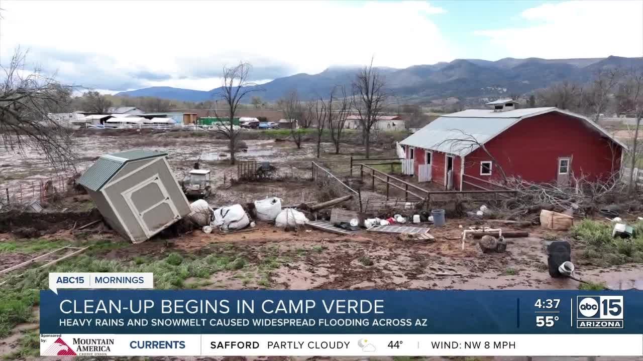 Camp Verde Family Farm Destroyed By Flood