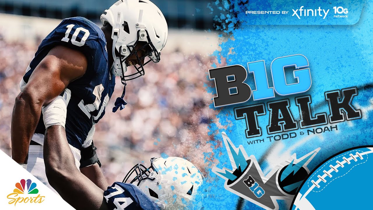 Can Downtrodden Illinois Top Confident Penn State In Week 3? | Big Ten Talk | Nbc Sports