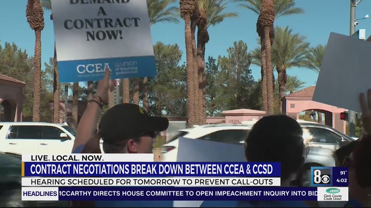 Ccsd Declares ‘impasse’ In Negotiations With Teachers’ Union, Calls For Arbitration