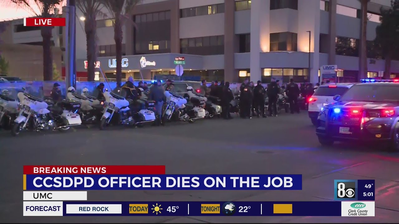 Ccsdpd Officer Dead After Found Unresponsive At High School In North Las Vegas