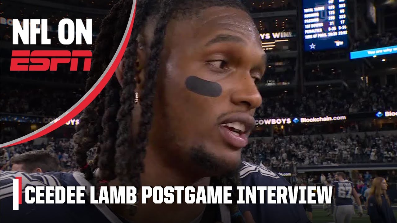 Ceedee Lamb Recaps Career Night Vs. Lions: Being Aggressive Was The Key | Nfl On Espn