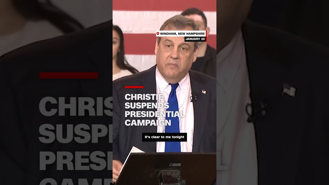 Christie Suspends Presidential Campaign