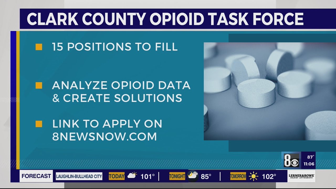 Clark County Looks To Fill Positions On New Opioid Task Force