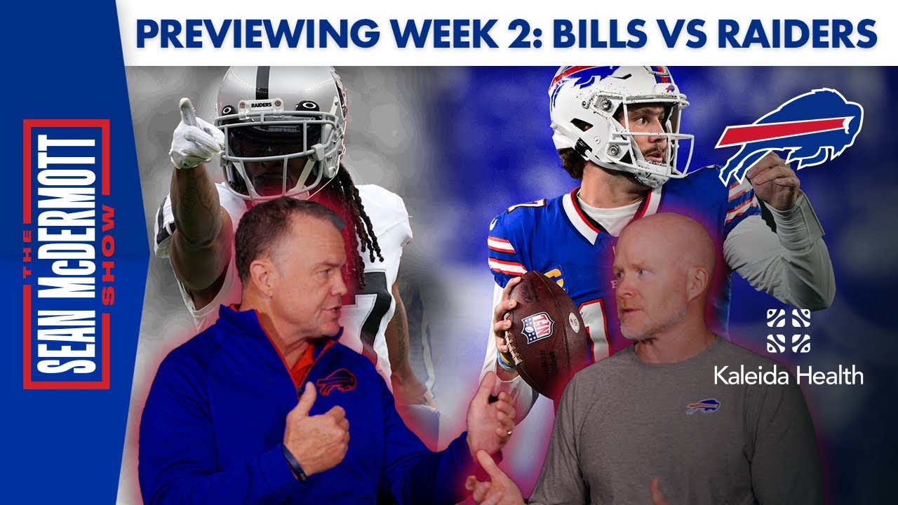 Coach Previews The Home Opener Against The Raiders | Buffalo Bills | The Sean Mcdermott Show