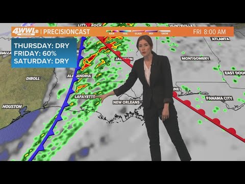 Cold Front For This Weekend, Then A Big Chill On The Way Next Week | New Orleans News