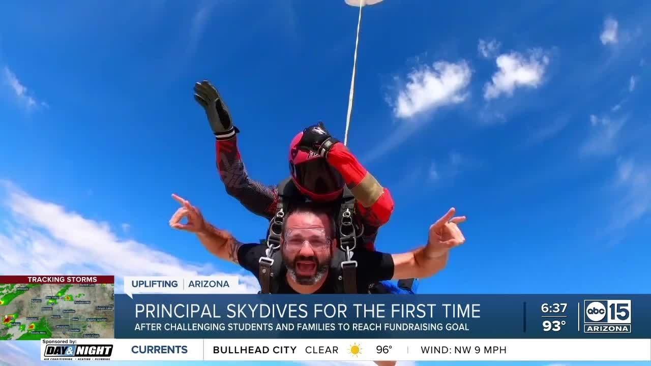 Coronado Elementary School Principal Conquers Fear Of Skydiving As Part Of Fundraiser